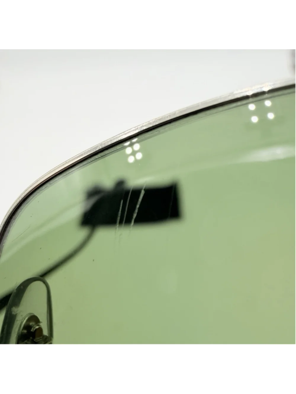 Ray-Ban RB3603M Chromance Sunglasses 57-19 Black Green Polarized Italy